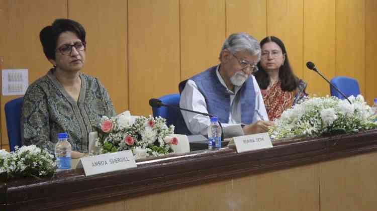 PU Department of Economics organised 2nd Rangnekar Memorial Lecture
