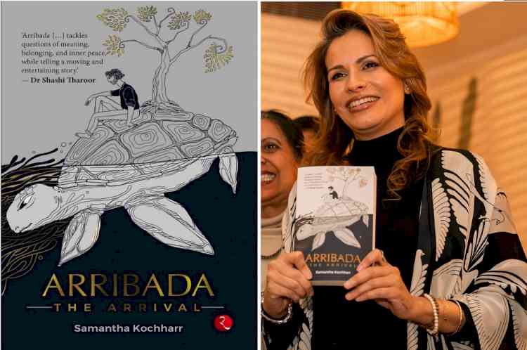Fashionista Samantha Kochharr arrives at literary scene with her debut book Arribada: The Arrival