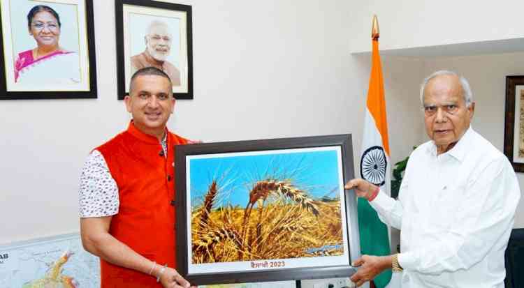 Governor Punjab releases “Baisakhi Festivity Portrait” at Punjab Raj Bhawan