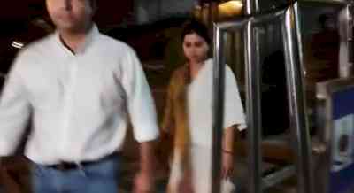 Lalu's daughter Ragini leaves ED HQ after 8 hours of questioning