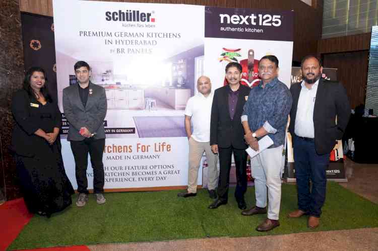 Hyderabad based BR Panels announces launch of new Schuller next125 German premium kitchens on the sidelines of IIID-HRC Design Awards 2022
