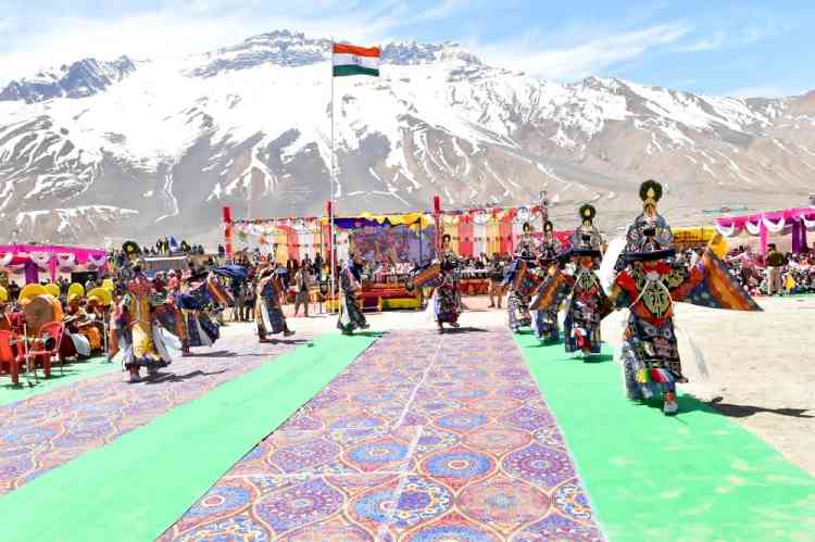 Chief Minister unfurls Tricolour in Tribal region of Kaza