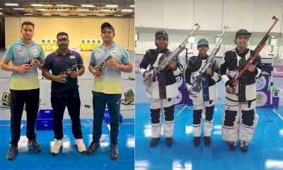 National shooting: Pankaj Mukheja wins second trial on the trot, completes 3P double