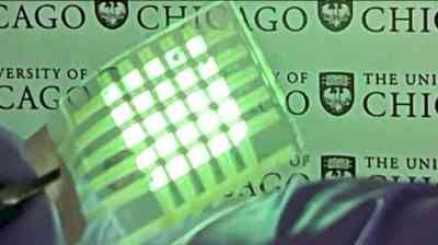 Engineers develop stretchable, bendable OLED display for wearable tech