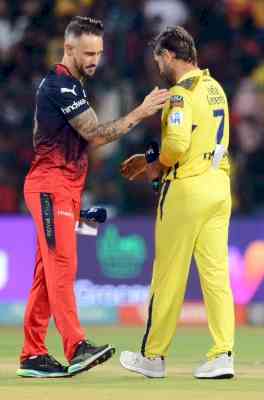 IPL 2023: Faf du Plessis wins toss, elects to bowl first against Chennai Super Kings