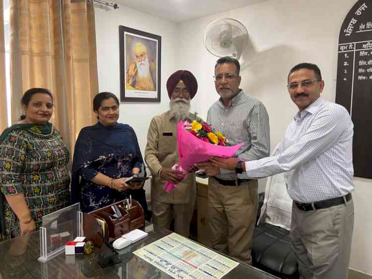 Er Punnerdeep Singh Brar assumes charge as Chief Engineer P& M Ludhiana