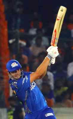 IPL 2023: Green's unbeaten 64, Tilak's cameo power Mumbai to 192/5 against Sunrisers Hyderabad