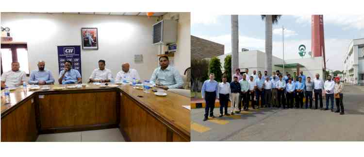 Delegation Consisting of 35 Members of CII Ludhiana Zone visited Vardhman Textiles Limited