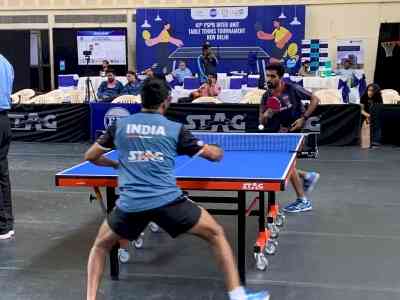 Inter-Unit table tennis: Sharat Kamal, G Sathiyan reach men's single finals