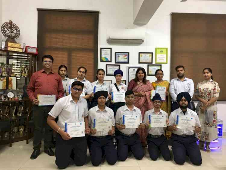 P2E earns accolades at Sanskriti KMV School