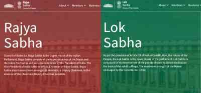 New look websites of Lok Sabha, Rajya Sabha soft launched