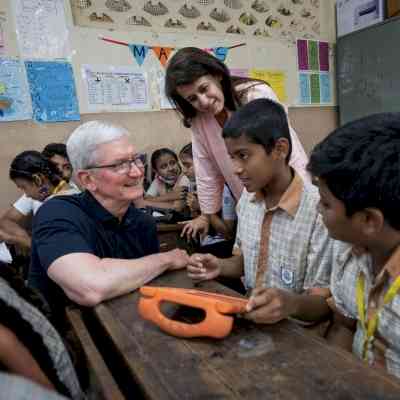 I wish more Indian kids, including girls, learn coding early: Tim Cook