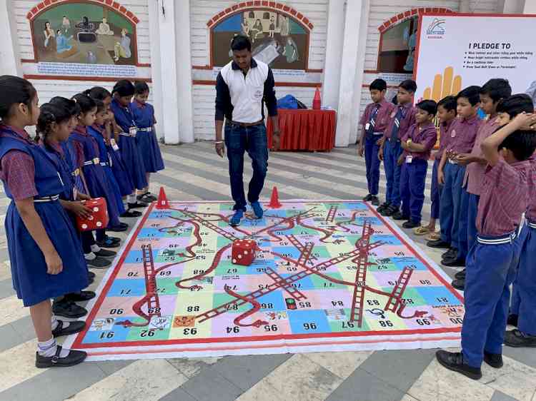 Honda Motorcycle & Scooter India conducts Road Safety Awareness Campaign in Bhopal