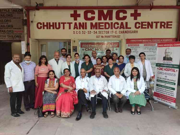 Top Doctors Provide Free Consultation In 10 Specialities At CMC Hospital Sec 17-C