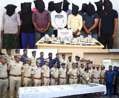 Cyberabad police bust fake currency racket, 13 held