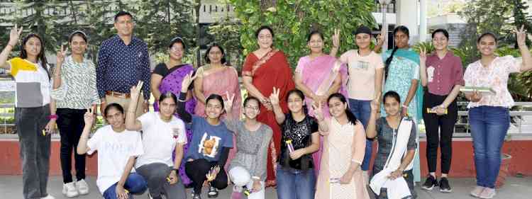 KMV Collegiate Sr. Sec. School excels in 10+1 exam results