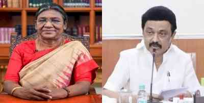 Stalin to meet Prez Murmu in New Delhi on April 27 (Ld)