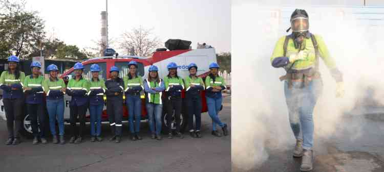 Vedanta Aluminium’s all-women firefighting team, ‘Agnivahini’ is now 100 member-strong
