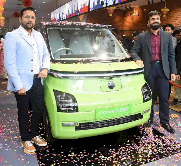 MG Motor India ushers in a new era for urban mobility with MG Comet EV—The Smart Electric Vehicle