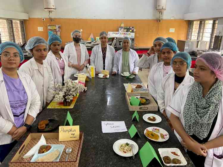 Discussion on Millets for Holistic Health for Sustainable Development at Home Science College