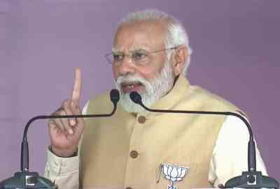 For continued growth, retain double engine govt: PM in poll-bound K'taka
