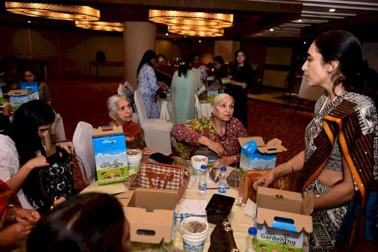 Women’s forum of LMA organised “Workshop on Kitchen Gardening & Waste Management”