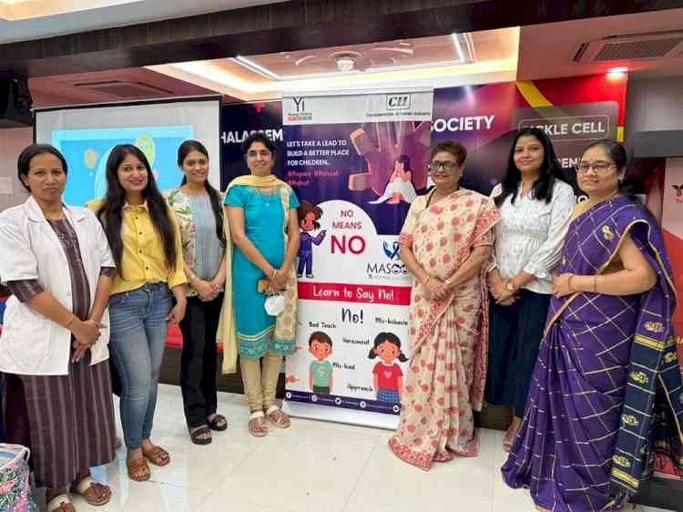 Young Indians (Yi – Masoom) organises ‘Child Sexual Abuse Awareness Session for Girl Child’ at Thalassemia Sickle Cell Society (TSCS)