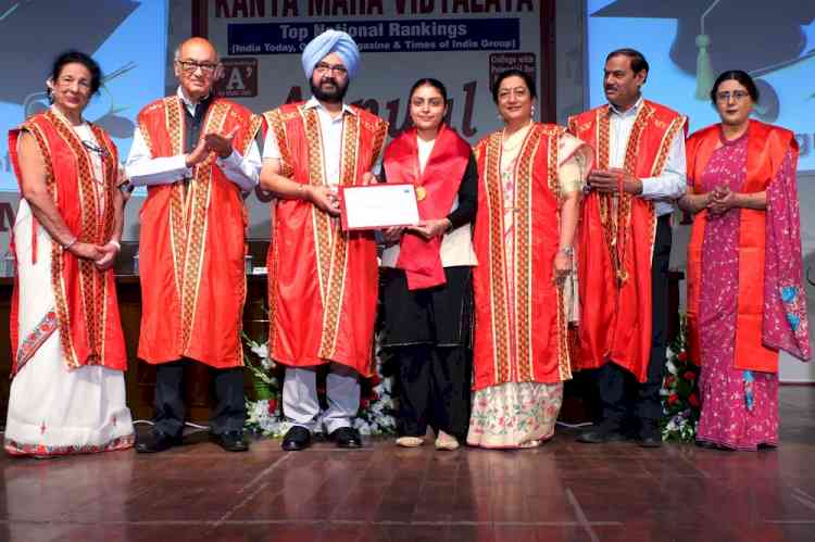 630 Degrees awarded to the students during Annual Convocation at KMV