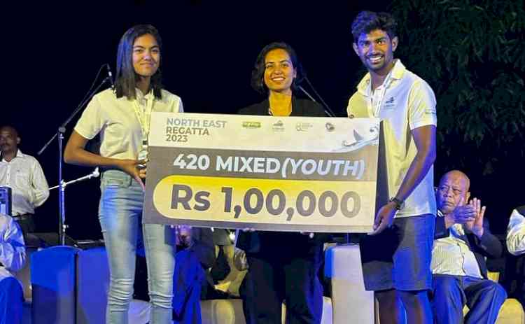 Alekhya, Telangana sailor wins Gold at the First YAI North East Regatta 2023