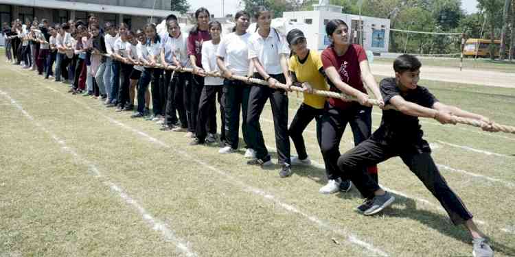 KMV Collegiate Sr. Sec. School celebrates World Athletics Day