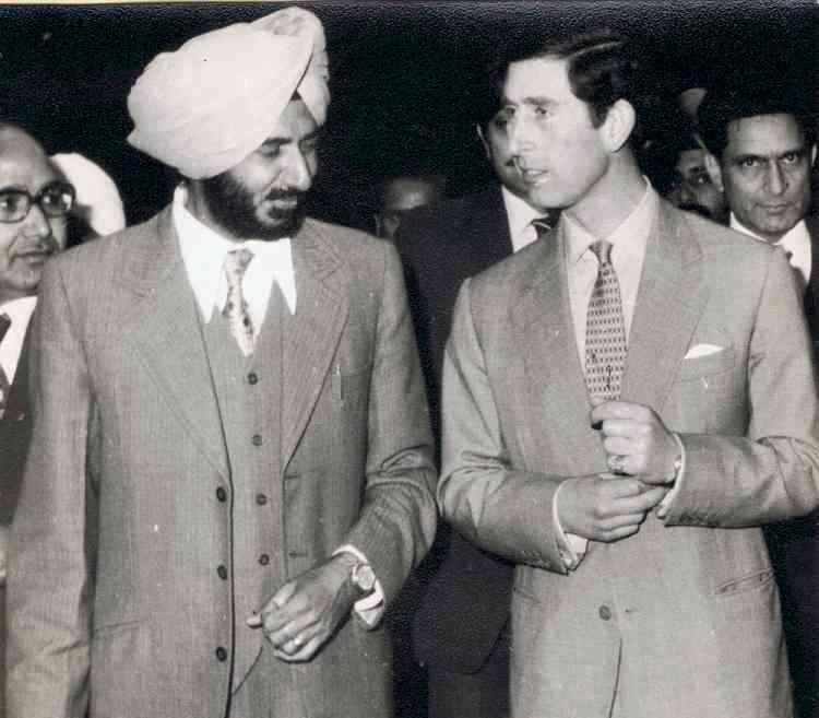 PAU’s former Estate officer Sandhu recalls King Charles’s ‘78 visit to Ludhiana as Prince of Wales