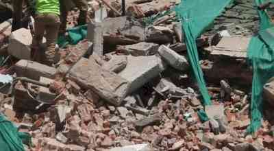 Labourer killed in Delhi wall collapse