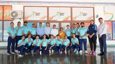 Sports Authority of India felicitates 17 medalists from Moscow Wushu Stars Championship