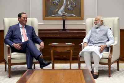 Cisco CEO meets PM Modi, doubles down on local manufacturing (Lead)