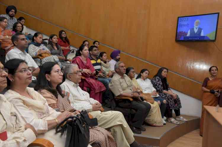 Technology Enabling Centre -PU, SPSTI and CRIKC organized National Technology Day