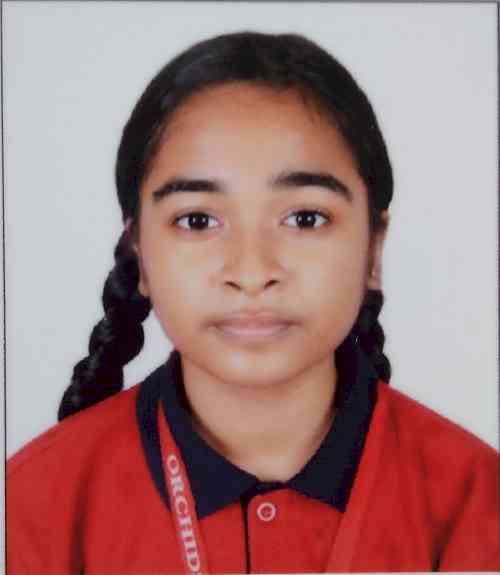 Aarna Pradeep Diwan from Orchids The International School, Malad West scores 99.2% in CBSE 10th Std Board Exams