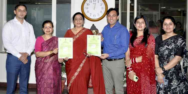 KMV receives two patent certificates from GoI in field of food production and healthy eating