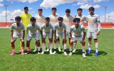 India U-17 men's football team loses to Atletico De Madrid U-18 in last training game in Spain