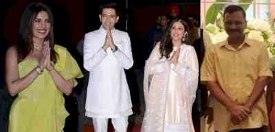 Ragneeti: Chidambaram to Kejriwal, an eclectic turnout at Raghav-Parineeti's engagement