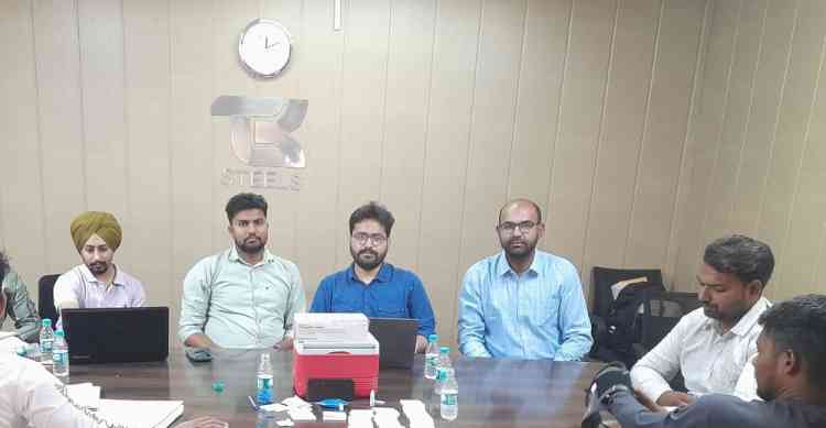 Health check-up camp organised at TK Steel Rolling Mills