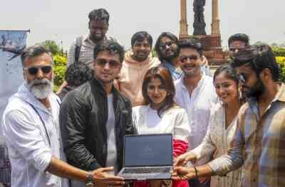 Nikhil Siddhartha launches 'Spy' teaser near Netaji's statue at India Gate