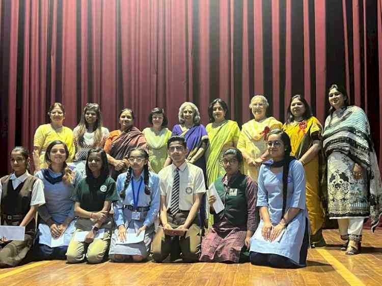 World No Tobacco Day: Sahayta Charitable Welfare Society holds Inter-School Declamation Contest