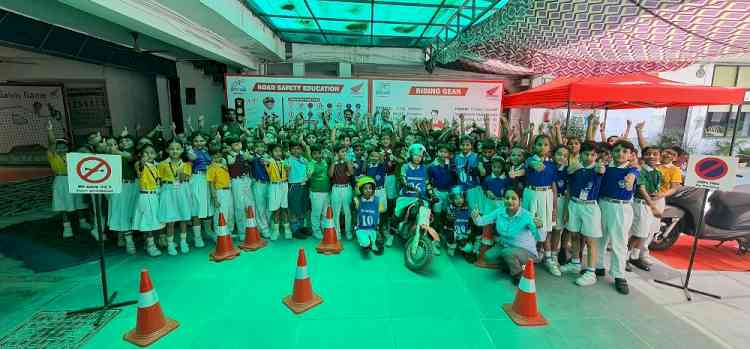 Honda Motorcycle & Scooter India conducts Road Safety Awareness Campaign in New Delhi