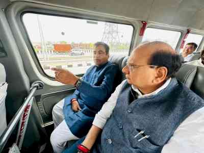 Dwarka Expressway: Gadkari inspects country's first elevated highway