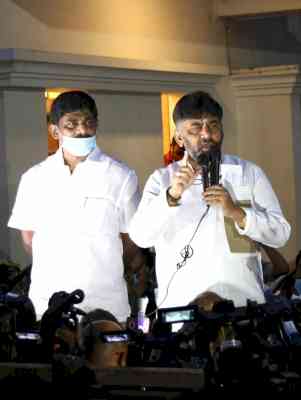 Not fully happy, says Shivakumar's brother