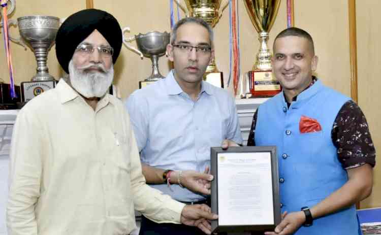 Commissioner Income Tax and Principal Khalsa College Acknowledged Punjab based Heritage Promoter and Nature Artist's Documentary film on 126-year-old Heritage Marvel As Admirable Work