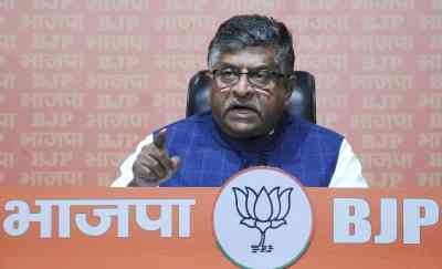 Oppn unity a myth: Ravi Shankar Prasad