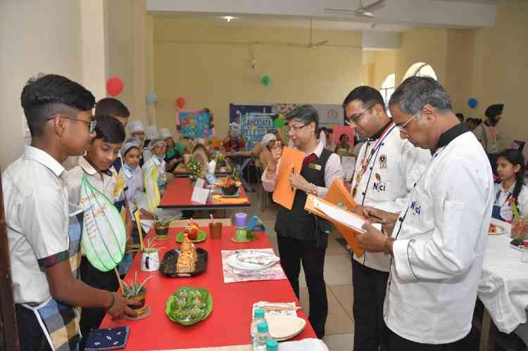 Ivy World School organised Inter School Sahodaya Fireless Cooking  Competition 