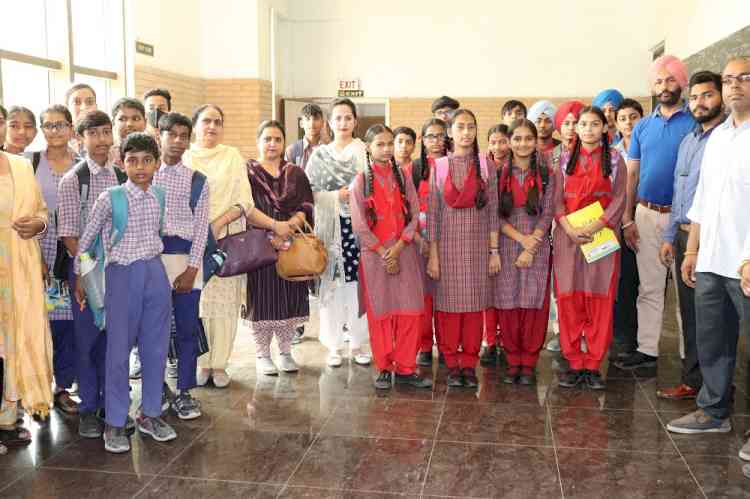Schools of Eminence students visited IKGPTU