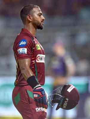 IPL 2023: Pooran leads LSG's fightback with quickfire fifty, guides them to 176/8 against KKR